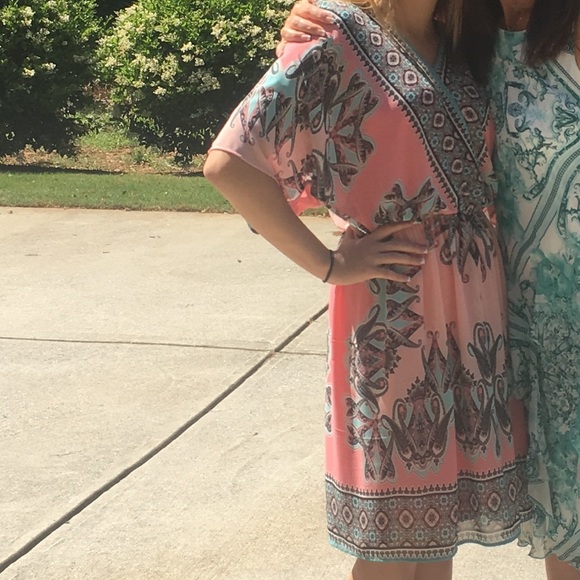 Pastel Colored Flowy Dress - Picture 12 of 12